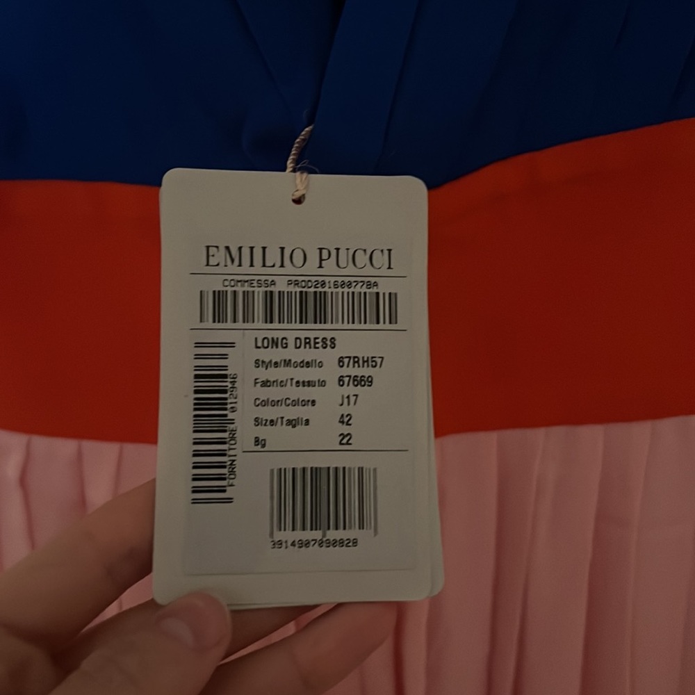 Emilio Pucci Maxi Dress (Size 42/8) - NEW WITH TAGS - Picture 3 of 4